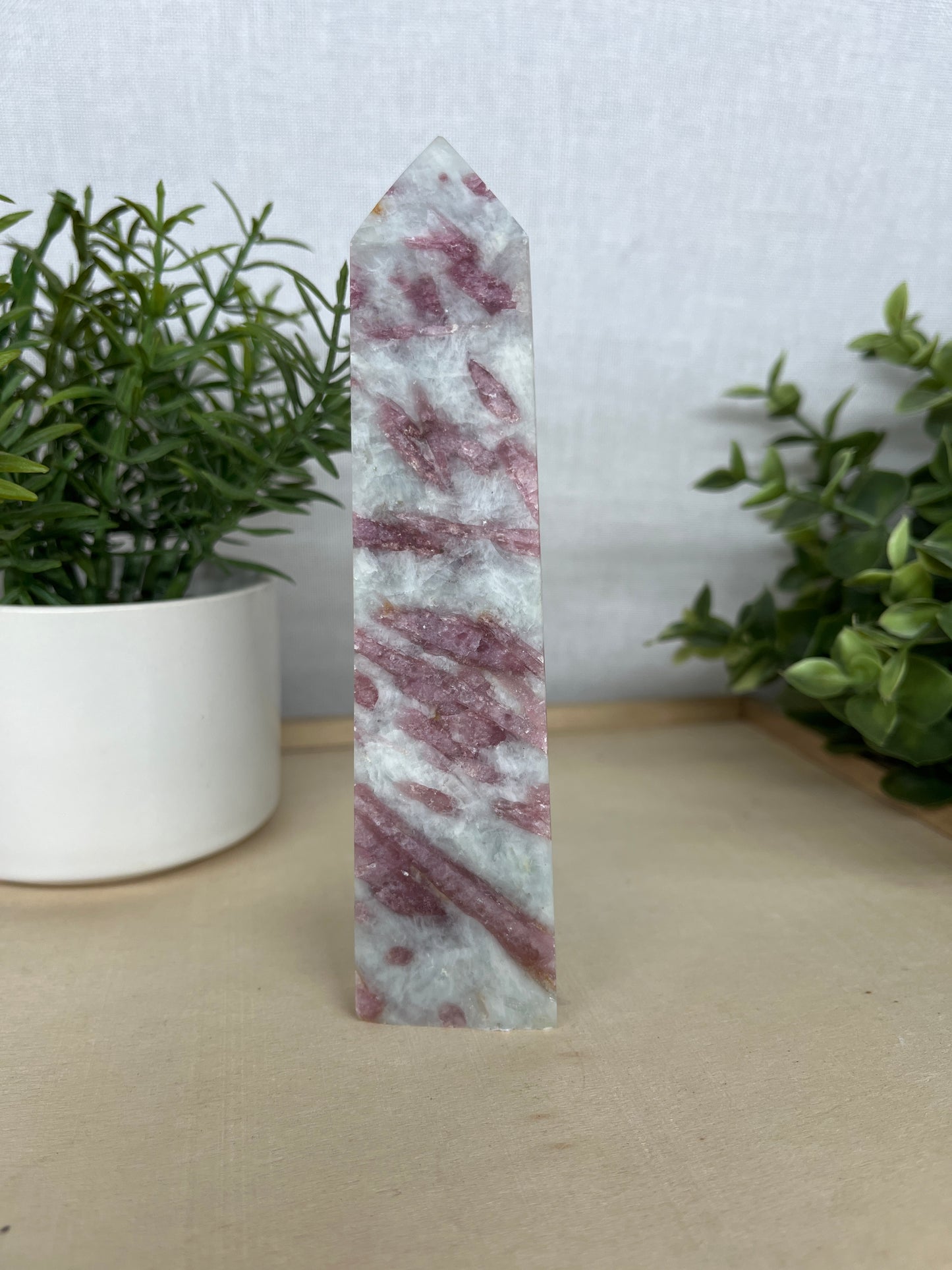 Pink Tourmaline Tower