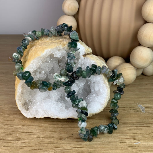 Moss Agate Bracelet